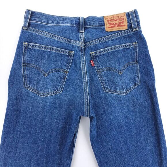 LEVIS Low Pro Straight Baggy Loose Jeans Breathe Out 90s Y2k Skate Distressed 25 - Picture 6 of 8